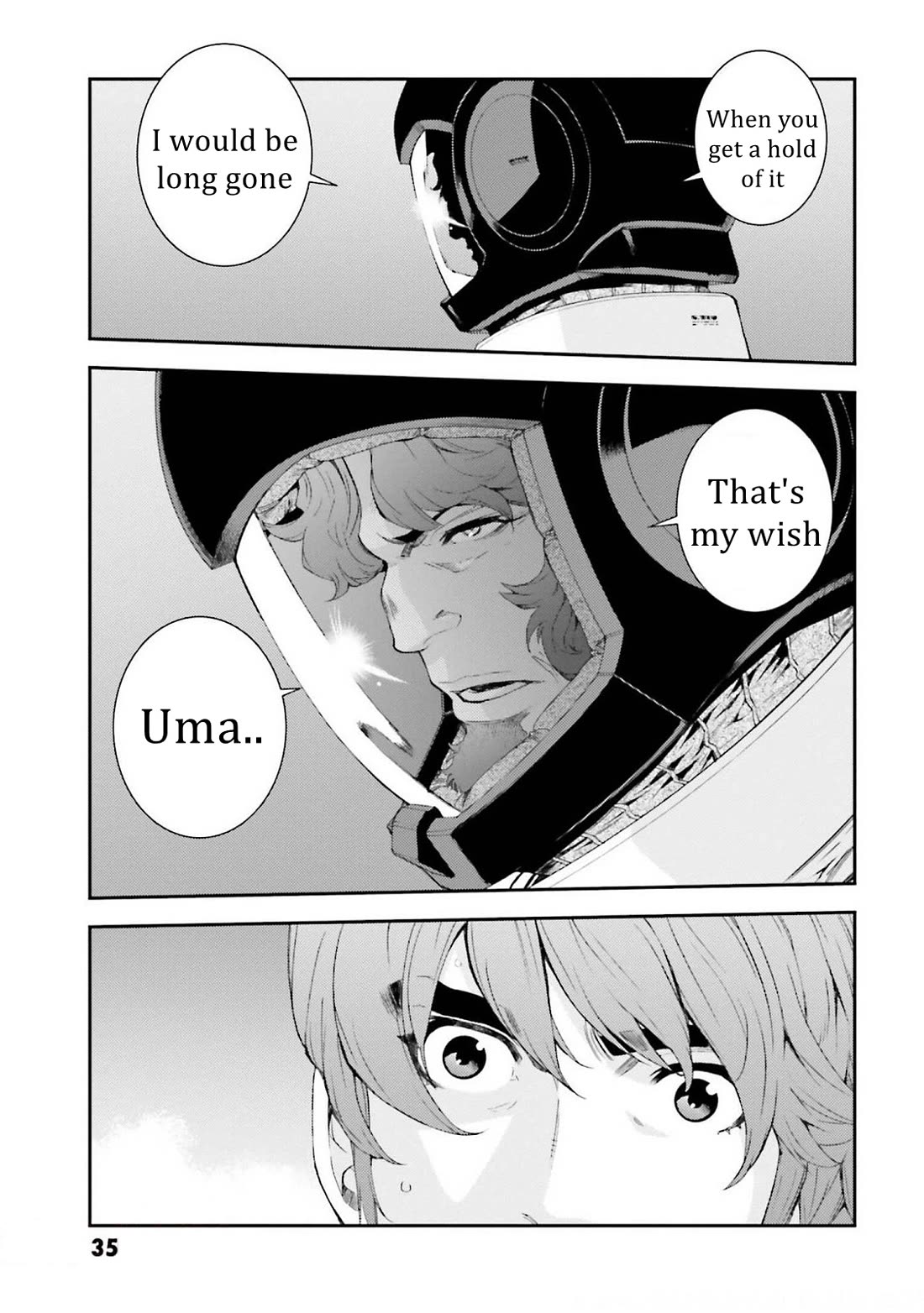 Kidou Senshi Gundam MSV-R: Johnny Ridden no Kikan Chapter 101 page 33 - Chapter 101: TO REDO