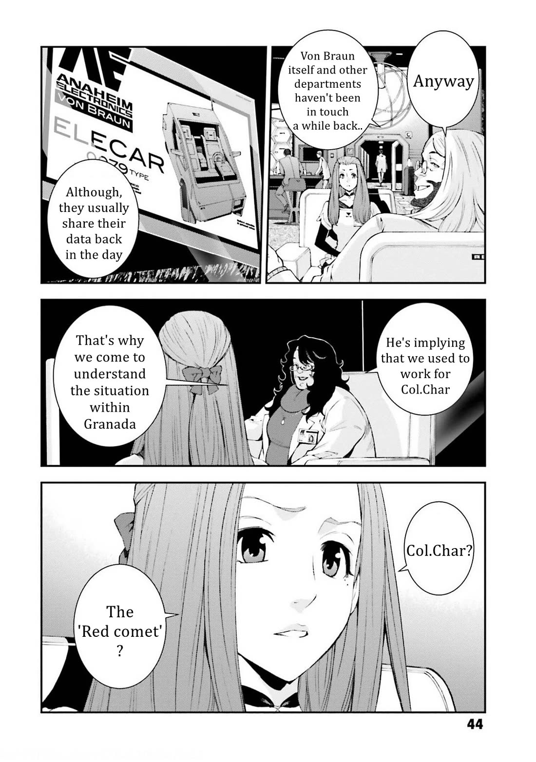 Kidou Senshi Gundam MSV-R: Johnny Ridden no Kikan Chapter 102 page 4 - Chapter 102: THE GOOD OLD DAYS