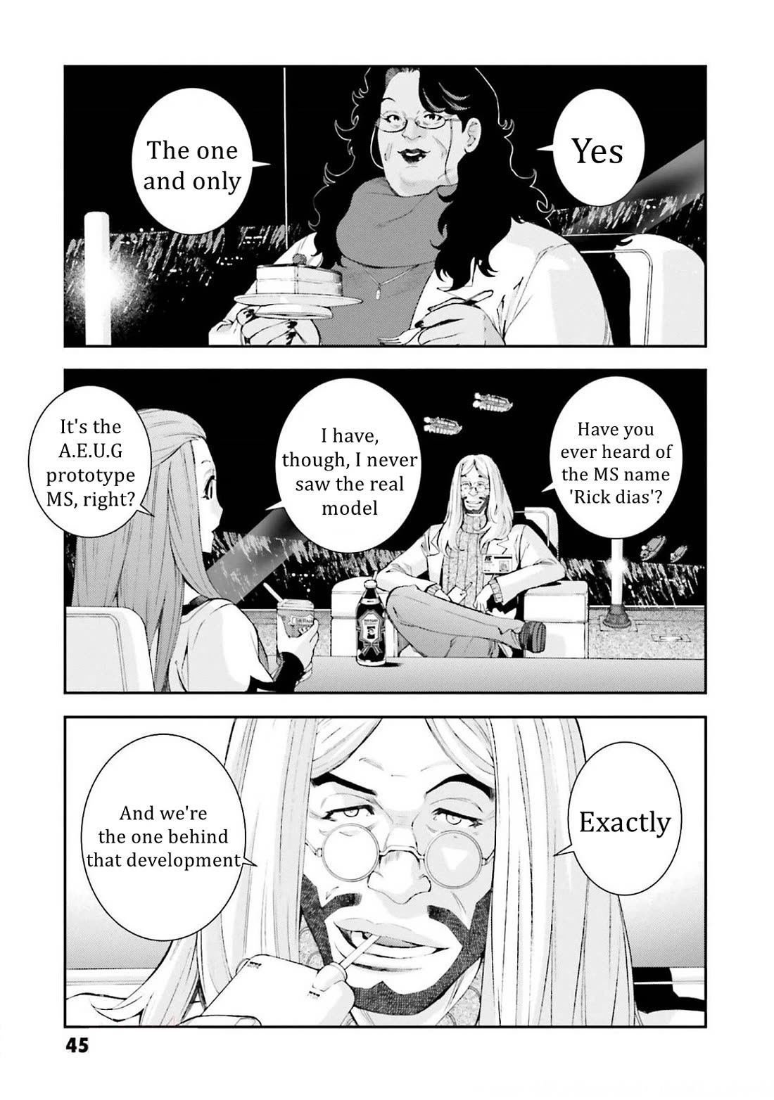 Kidou Senshi Gundam MSV-R: Johnny Ridden no Kikan Chapter 102 page 5 - Chapter 102: THE GOOD OLD DAYS