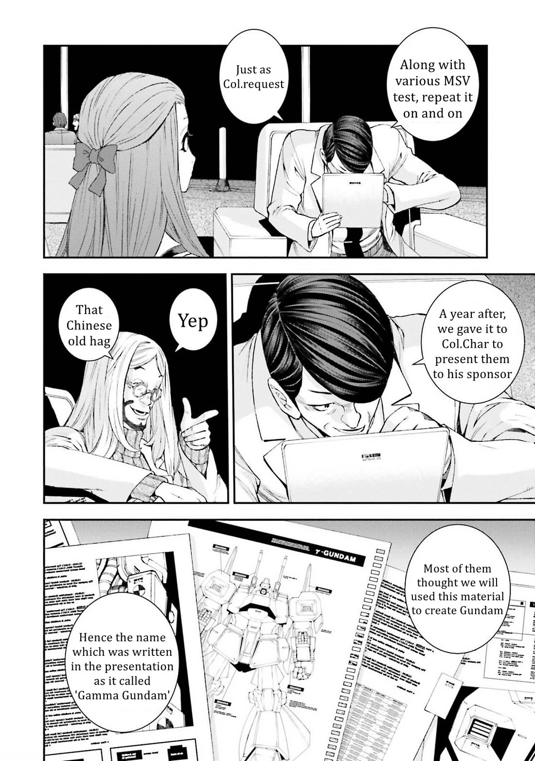 Kidou Senshi Gundam MSV-R: Johnny Ridden no Kikan Chapter 102 page 8 - Chapter 102: THE GOOD OLD DAYS