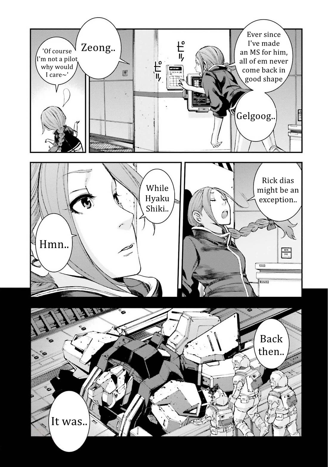 Kidou Senshi Gundam MSV-R: Johnny Ridden no Kikan Chapter 103 page 19 - Chapter 103: WHEEL OF FORTUNE