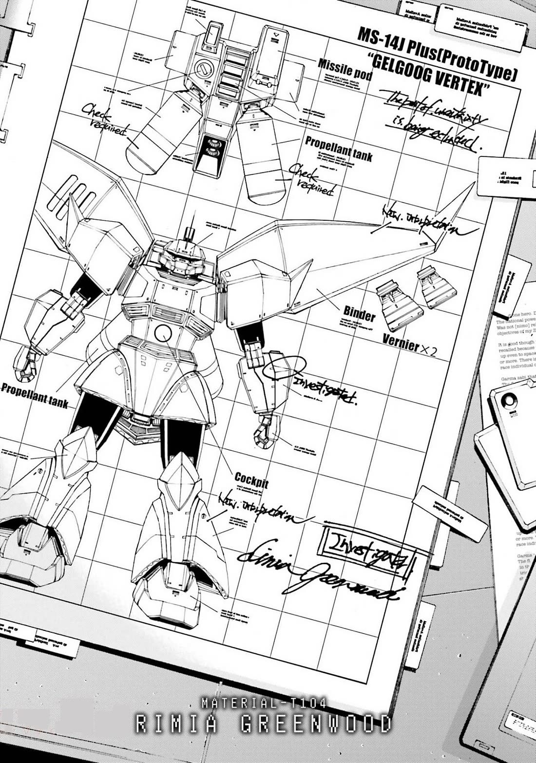 Kidou Senshi Gundam MSV-R: Johnny Ridden no Kikan Chapter 104 page 1 - Chapter 104: RIMIA GREENWOOD
