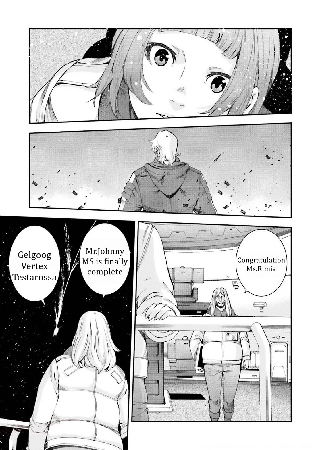 Kidou Senshi Gundam MSV-R: Johnny Ridden no Kikan Chapter 104 page 24 - Chapter 104: RIMIA GREENWOOD