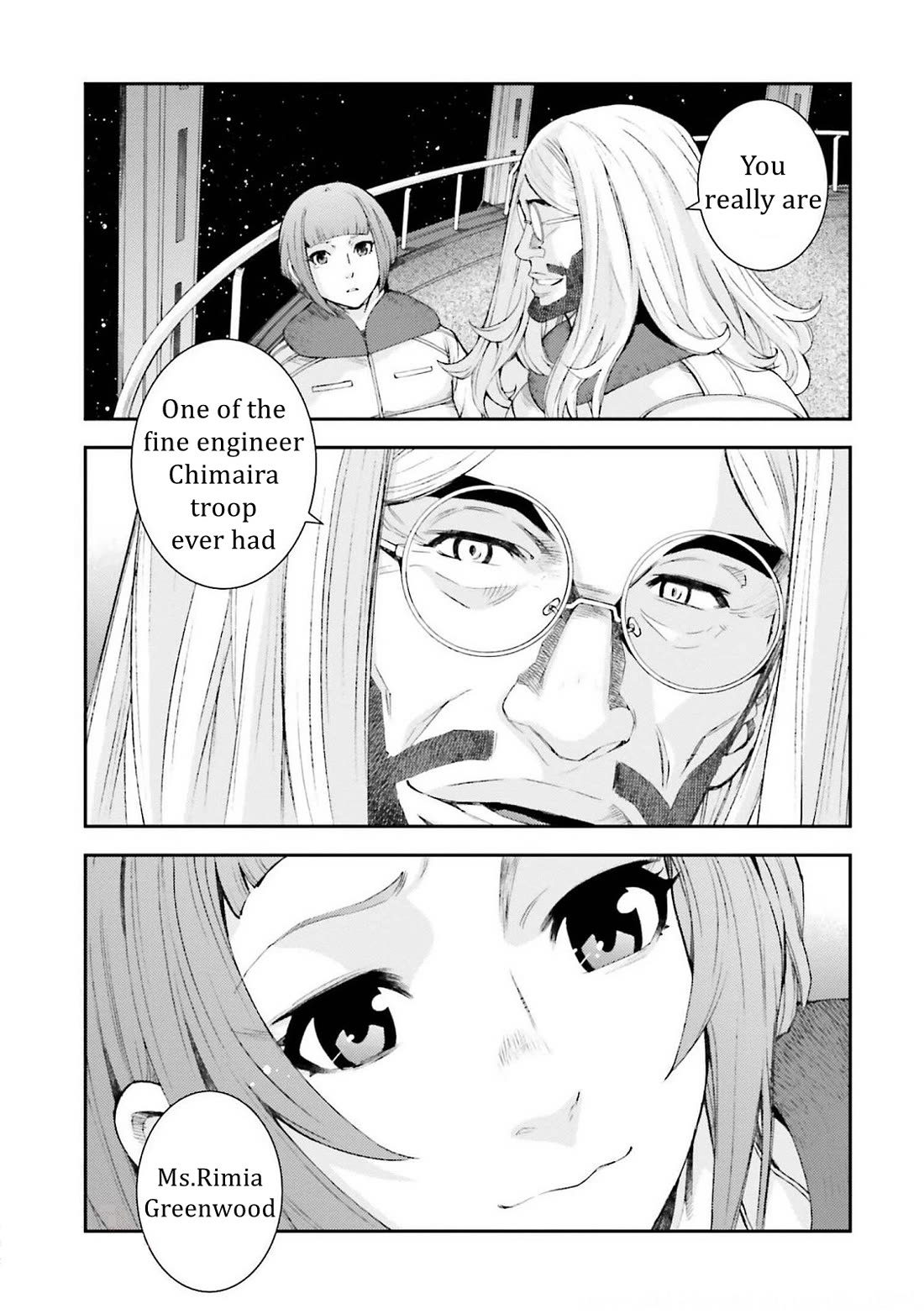 Kidou Senshi Gundam MSV-R: Johnny Ridden no Kikan Chapter 104 page 28 - Chapter 104: RIMIA GREENWOOD