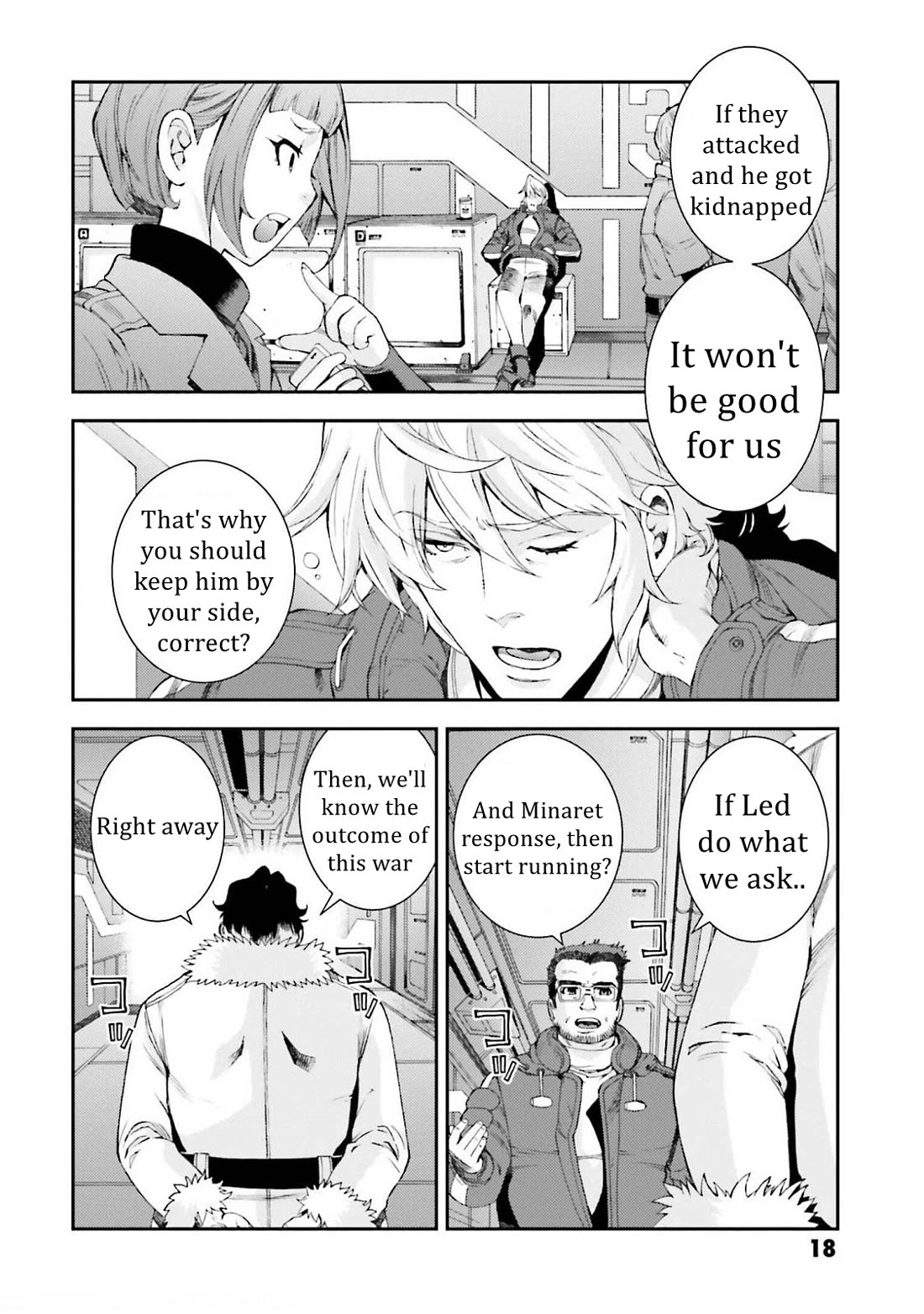 Kidou Senshi Gundam MSV-R: Johnny Ridden no Kikan Chapter 106 page 16 - Chapter 106: THE BEGINNING OF THE END