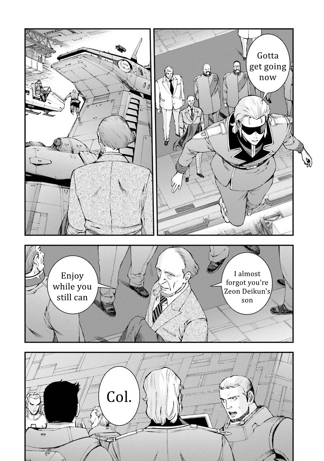 Kidou Senshi Gundam MSV-R: Johnny Ridden no Kikan Chapter 108 page 12 - Chapter 108: CARETAKERS
