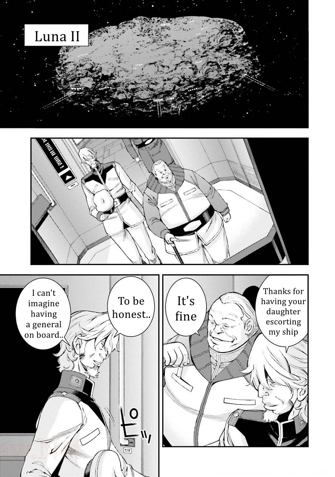 Kidou Senshi Gundam MSV-R: Johnny Ridden no Kikan Chapter 108 page 13 - Chapter 108: CARETAKERS