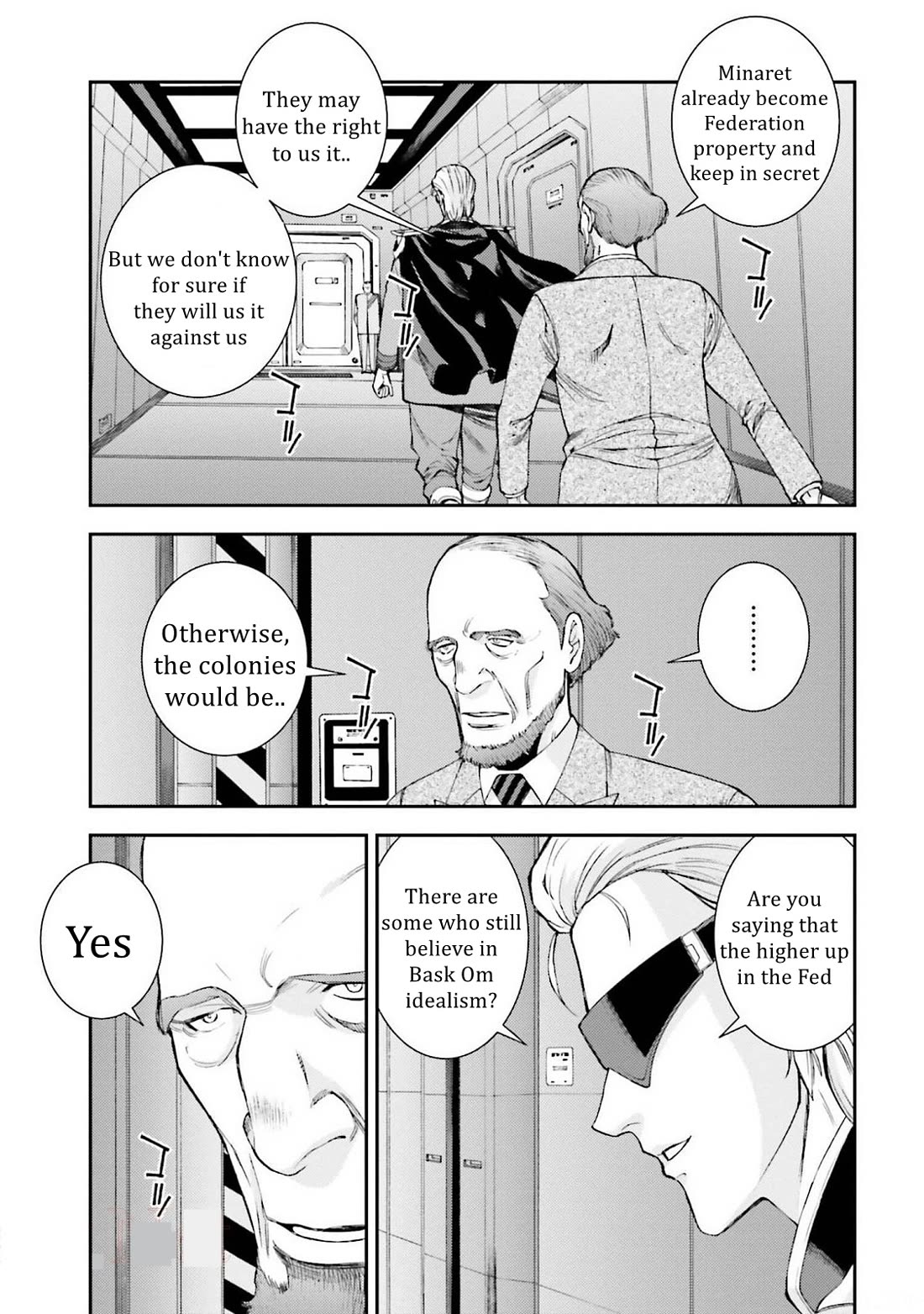 Kidou Senshi Gundam MSV-R: Johnny Ridden no Kikan Chapter 108 page 3 - Chapter 108: CARETAKERS