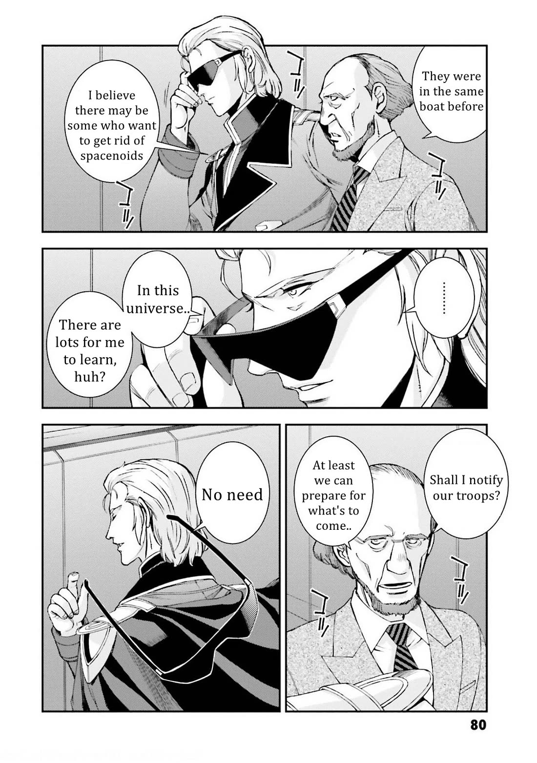 Kidou Senshi Gundam MSV-R: Johnny Ridden no Kikan Chapter 108 page 4 - Chapter 108: CARETAKERS