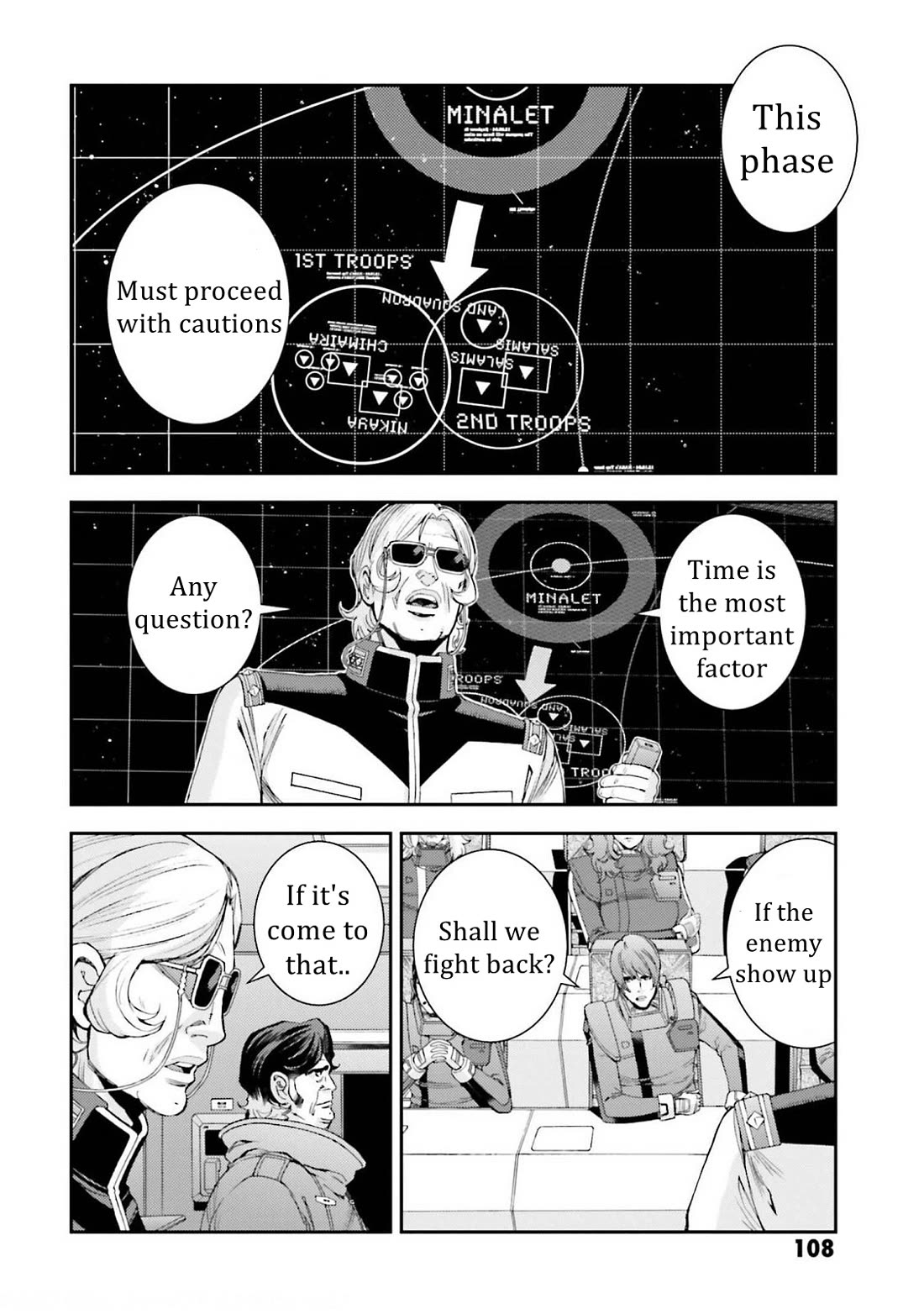 Kidou Senshi Gundam MSV-R: Johnny Ridden no Kikan Chapter 109 page 10 - Chapter 109: ON THE WAY...