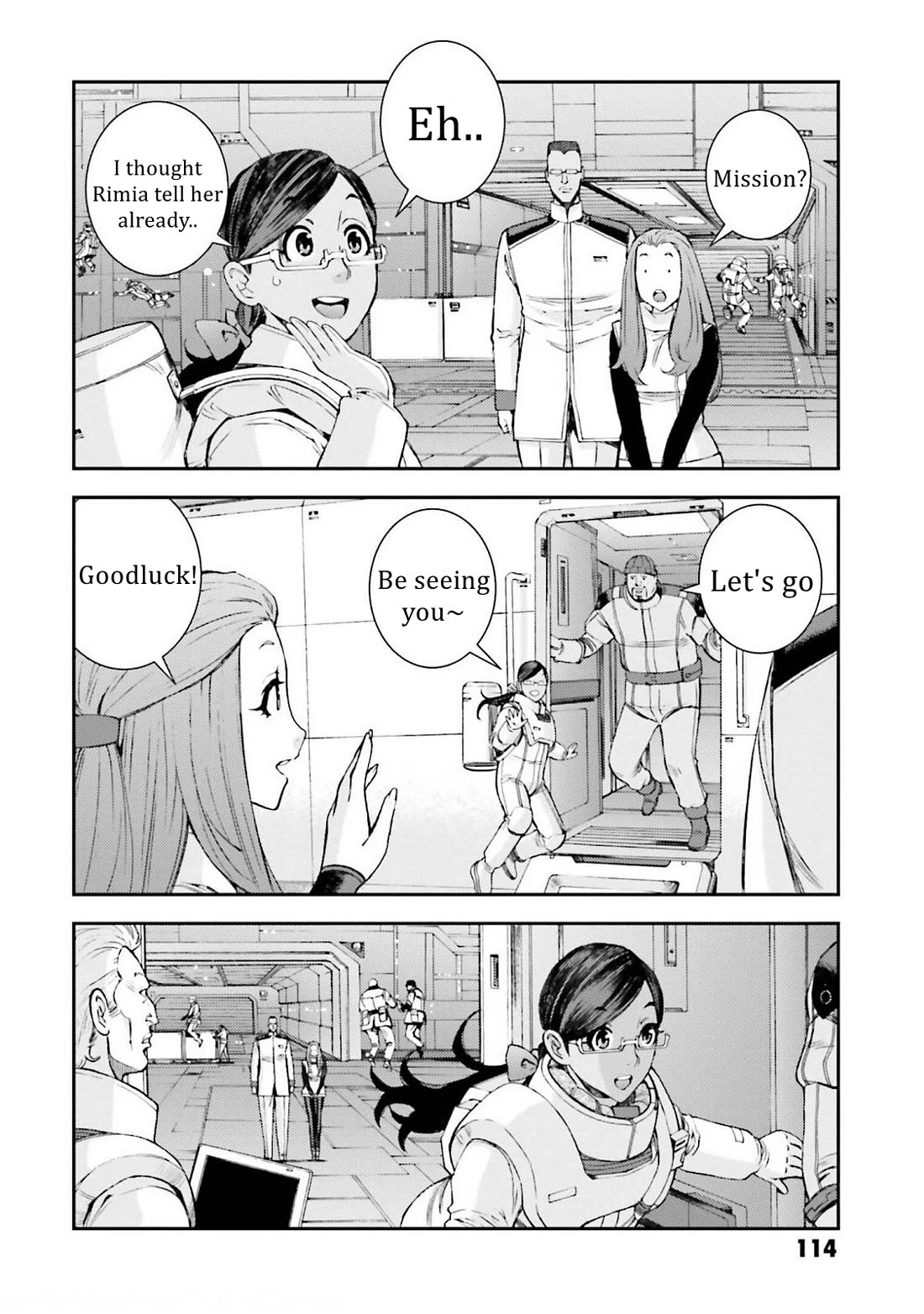 Kidou Senshi Gundam MSV-R: Johnny Ridden no Kikan Chapter 109 page 16 - Chapter 109: ON THE WAY...