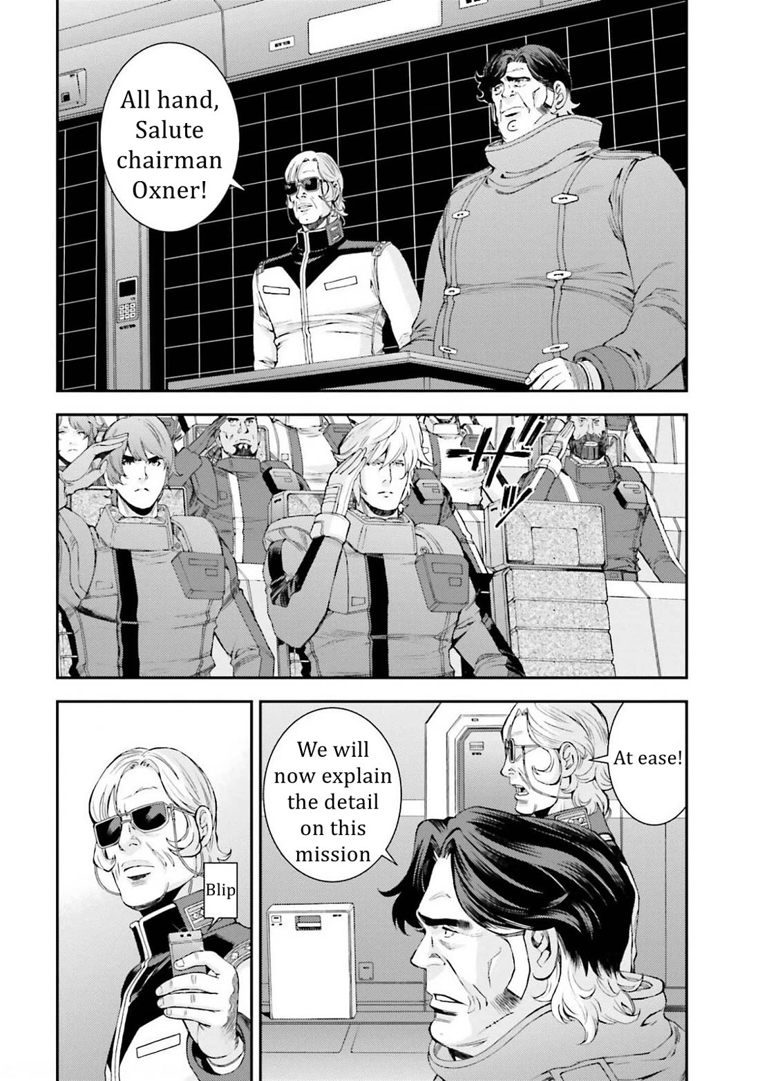 Kidou Senshi Gundam MSV-R: Johnny Ridden no Kikan Chapter 109 page 4 - Chapter 109: ON THE WAY...
