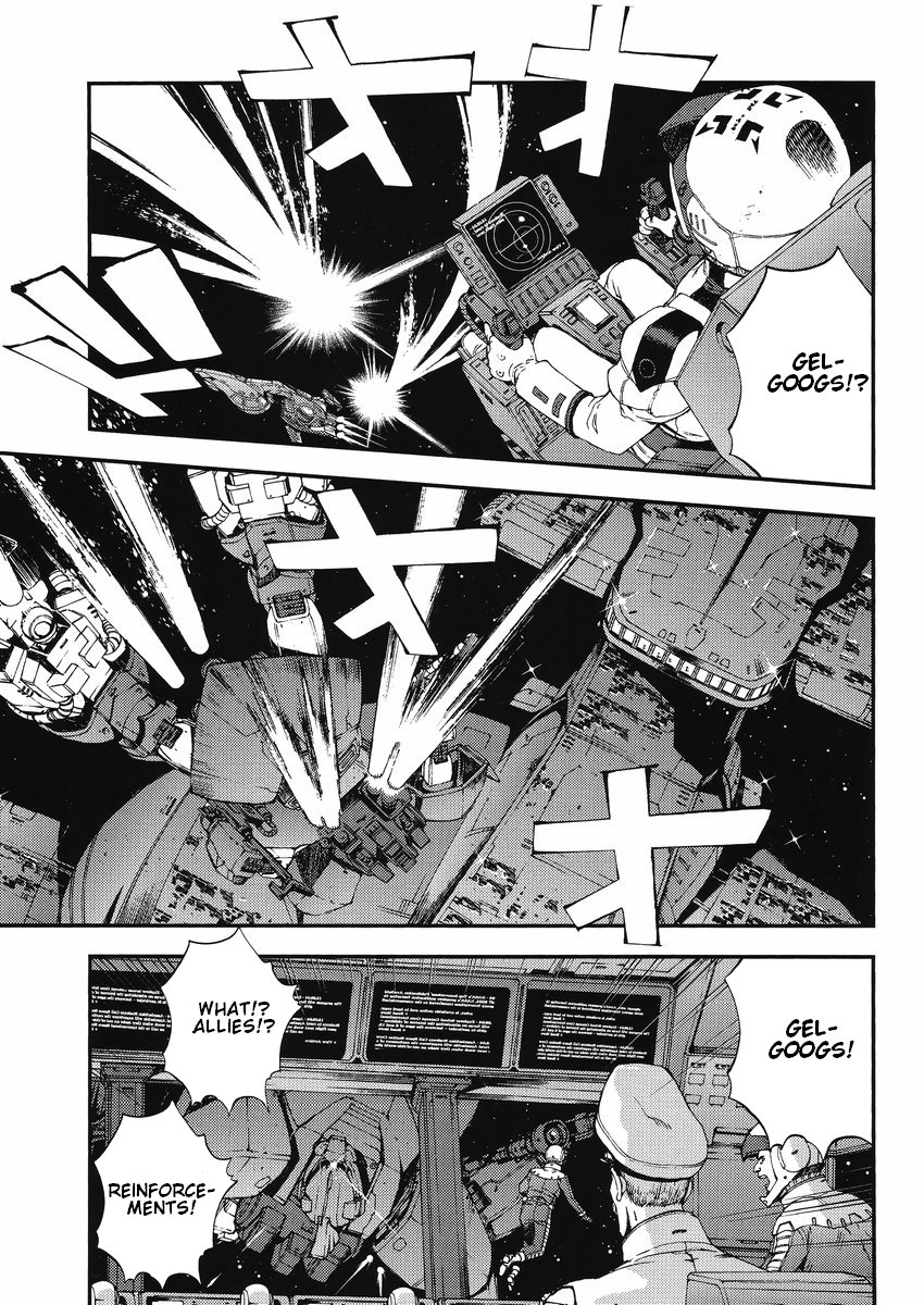 Kidou Senshi Gundam MSV-R: Johnny Ridden no Kikan Chapter 11 page 13 - Chapter 11: PLAYERS