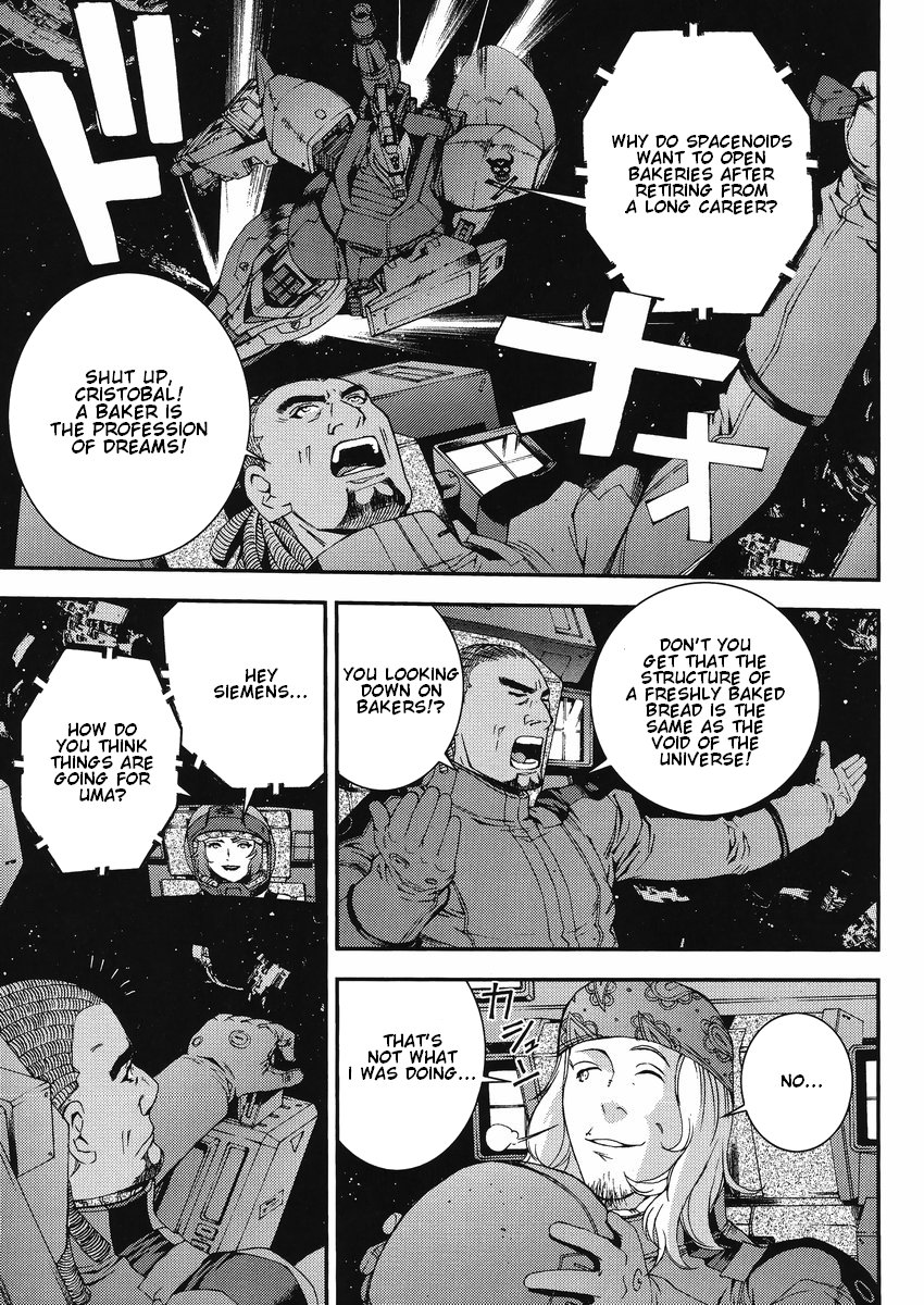 Kidou Senshi Gundam MSV-R: Johnny Ridden no Kikan Chapter 11 page 19 - Chapter 11: PLAYERS