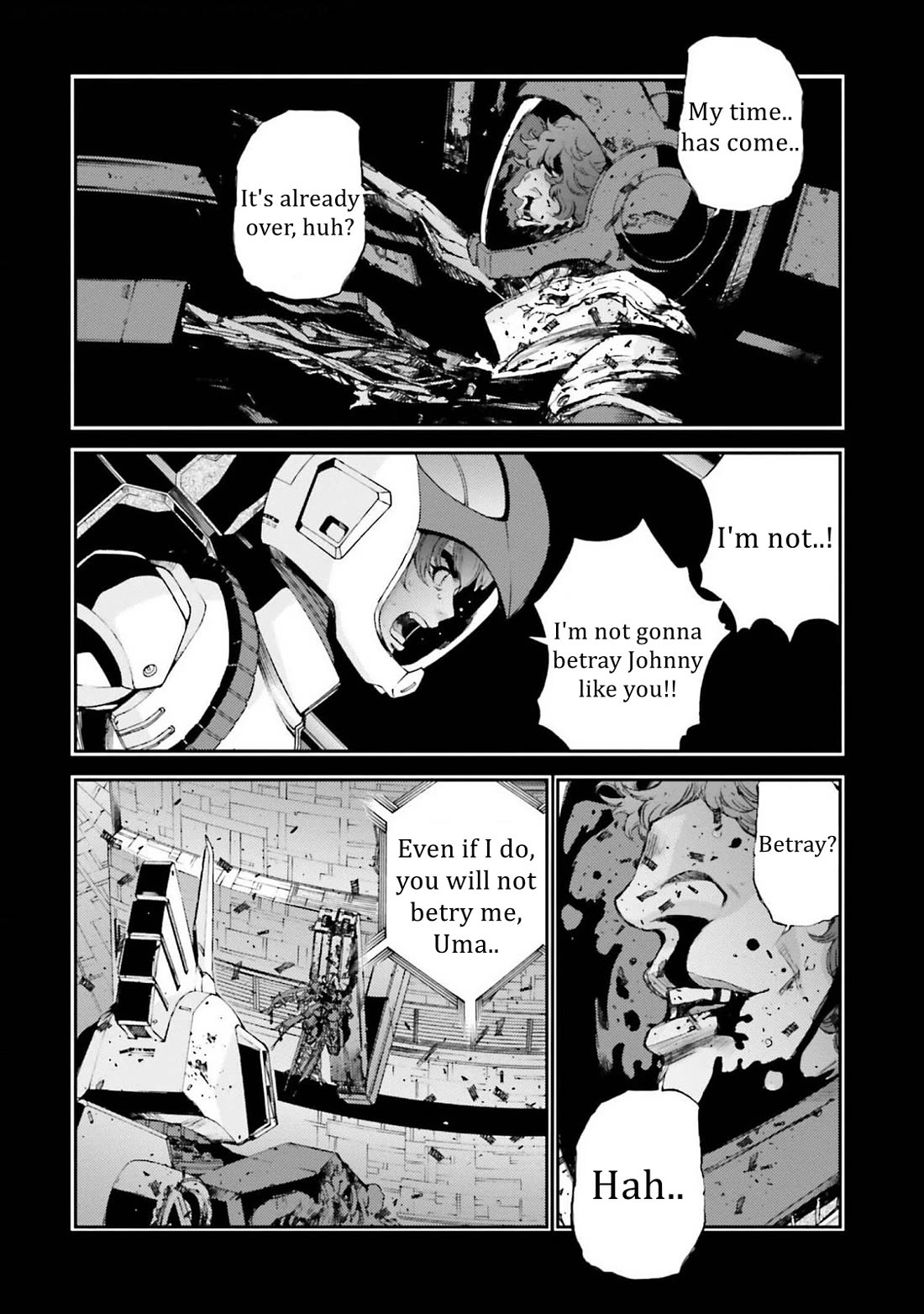 Kidou Senshi Gundam MSV-R: Johnny Ridden no Kikan Chapter 110 page 10 - Chapter 110: KARMA