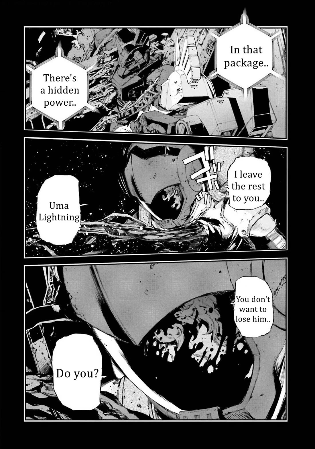 Kidou Senshi Gundam MSV-R: Johnny Ridden no Kikan Chapter 110 page 16 - Chapter 110: KARMA