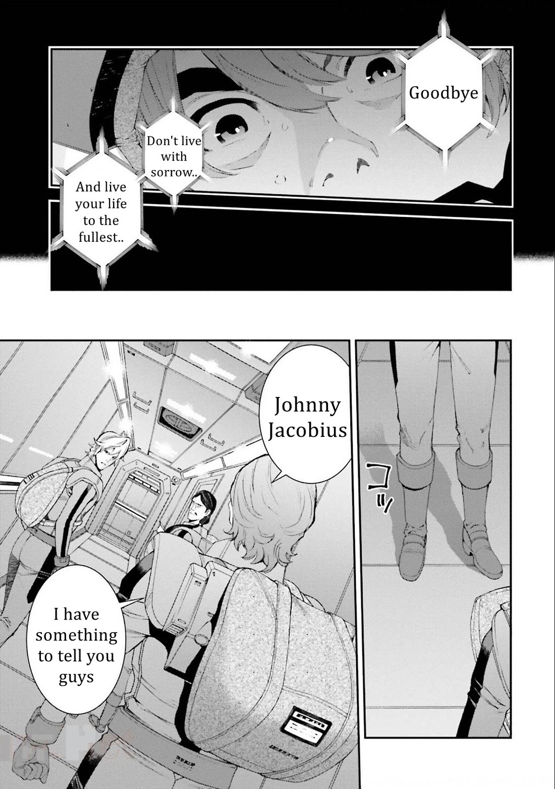 Kidou Senshi Gundam MSV-R: Johnny Ridden no Kikan Chapter 110 page 17 - Chapter 110: KARMA