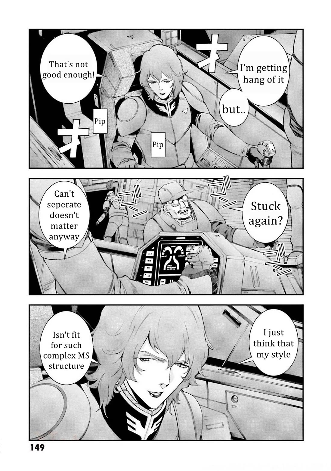 Kidou Senshi Gundam MSV-R: Johnny Ridden no Kikan Chapter 110 page 21 - Chapter 110: KARMA