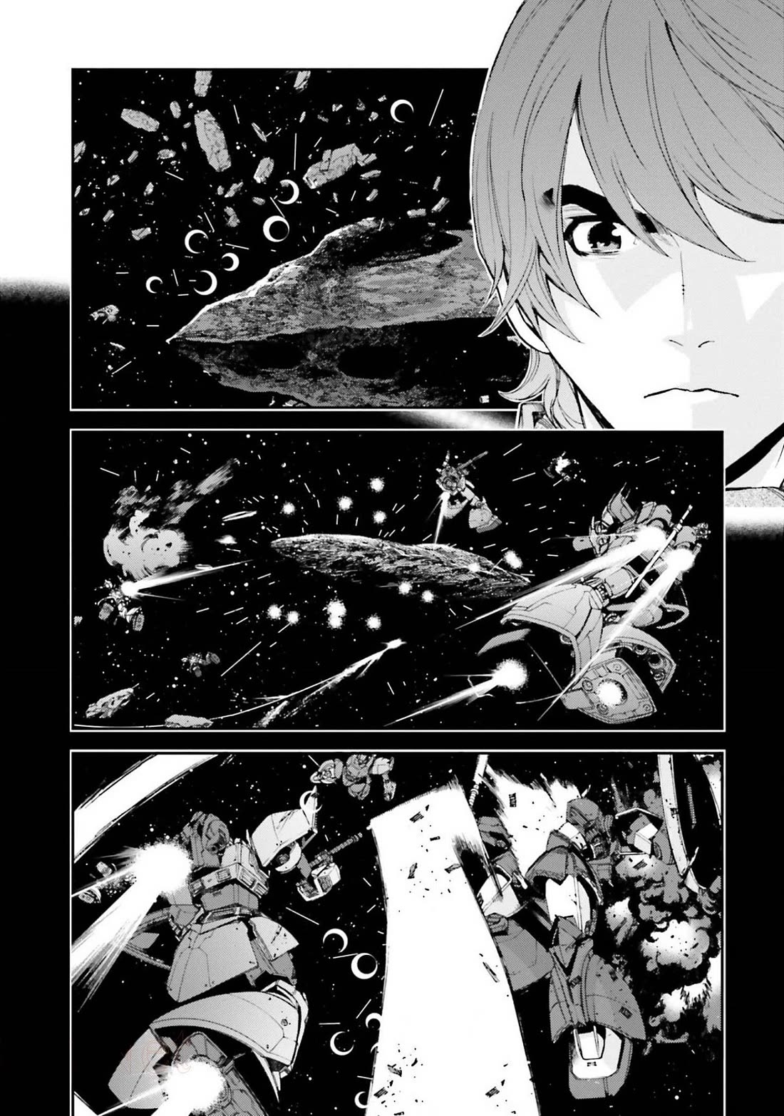 Kidou Senshi Gundam MSV-R: Johnny Ridden no Kikan Chapter 110 page 3 - Chapter 110: KARMA