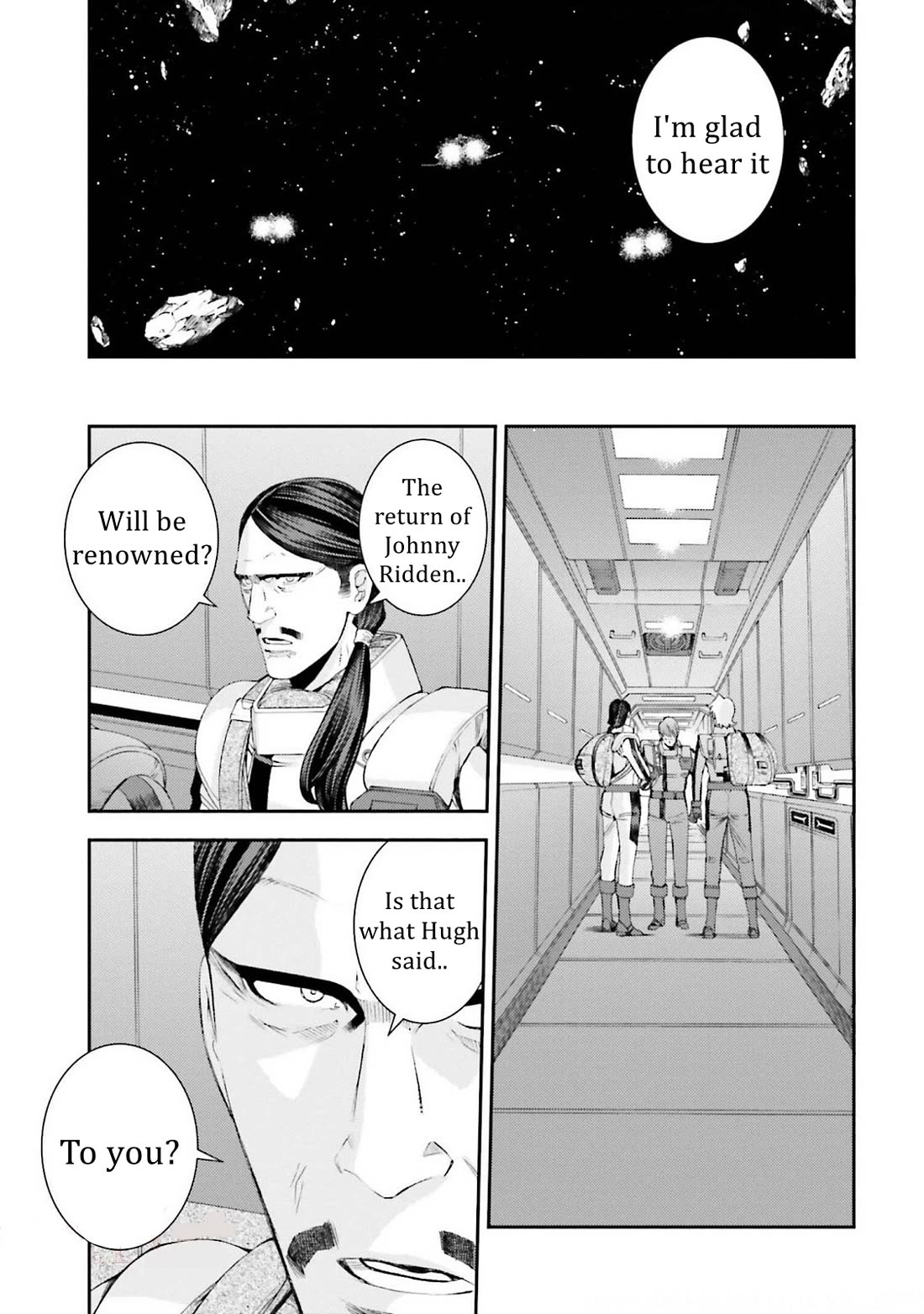 Kidou Senshi Gundam MSV-R: Johnny Ridden no Kikan Chapter 110 page 33 - Chapter 110: KARMA