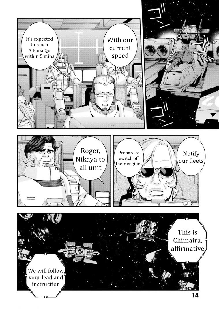 Kidou Senshi Gundam MSV-R: Johnny Ridden no Kikan Chapter 111 page 12 - Chapter 111: CARRYING OUT