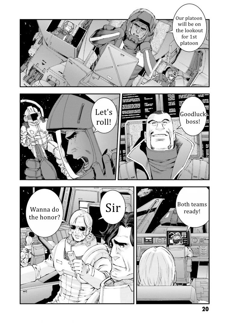 Kidou Senshi Gundam MSV-R: Johnny Ridden no Kikan Chapter 111 page 18 - Chapter 111: CARRYING OUT
