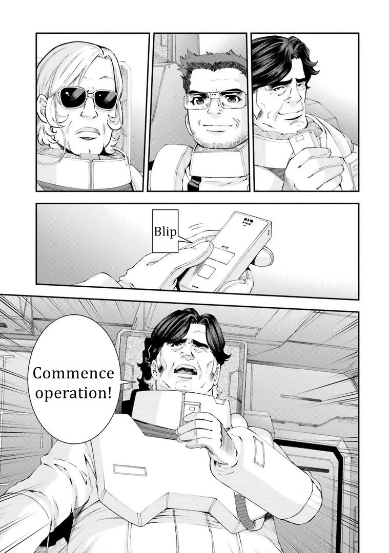 Kidou Senshi Gundam MSV-R: Johnny Ridden no Kikan Chapter 111 page 19 - Chapter 111: CARRYING OUT