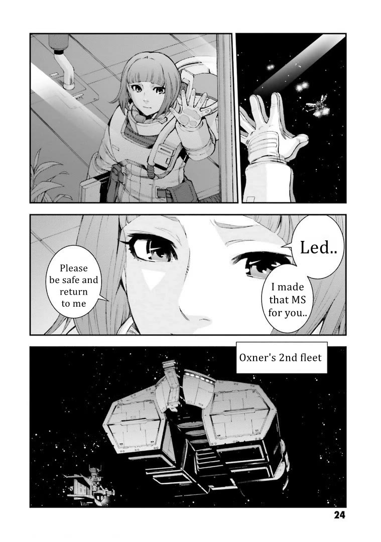 Kidou Senshi Gundam MSV-R: Johnny Ridden no Kikan Chapter 111 page 22 - Chapter 111: CARRYING OUT