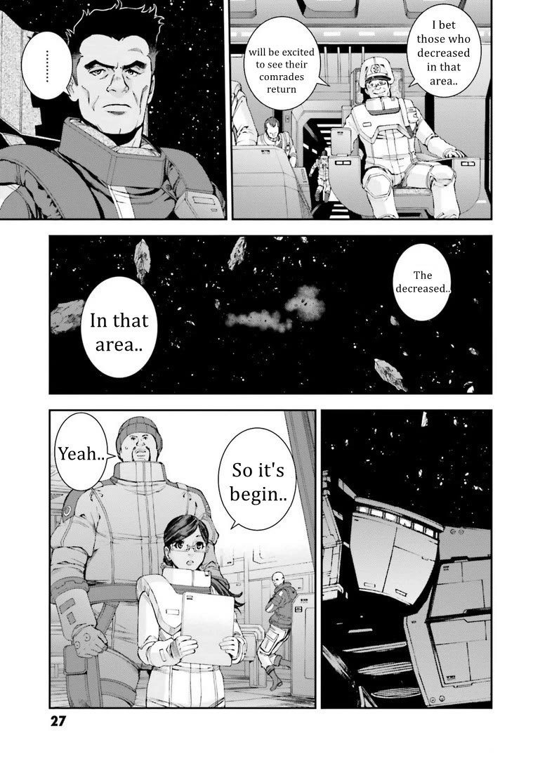 Kidou Senshi Gundam MSV-R: Johnny Ridden no Kikan Chapter 111 page 25 - Chapter 111: CARRYING OUT