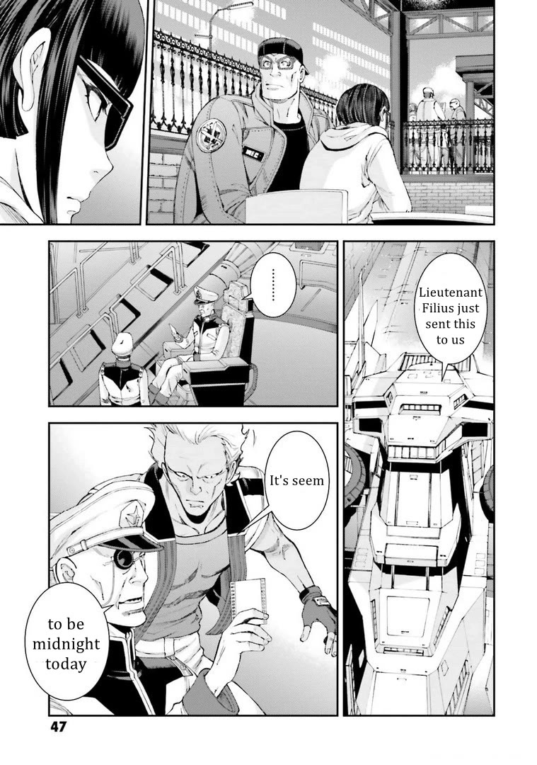 Kidou Senshi Gundam MSV-R: Johnny Ridden no Kikan Chapter 112 page 19 - Chapter 112: UNDERCOVER