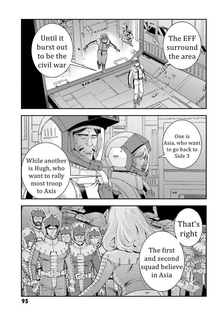Kidou Senshi Gundam MSV-R: Johnny Ridden no Kikan Chapter 114 page 17 - Chapter 114: THE REASON