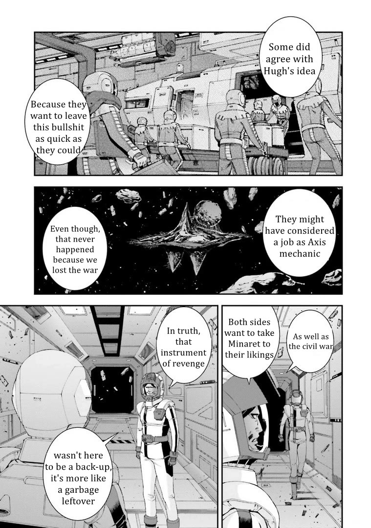 Kidou Senshi Gundam MSV-R: Johnny Ridden no Kikan Chapter 114 page 19 - Chapter 114: THE REASON