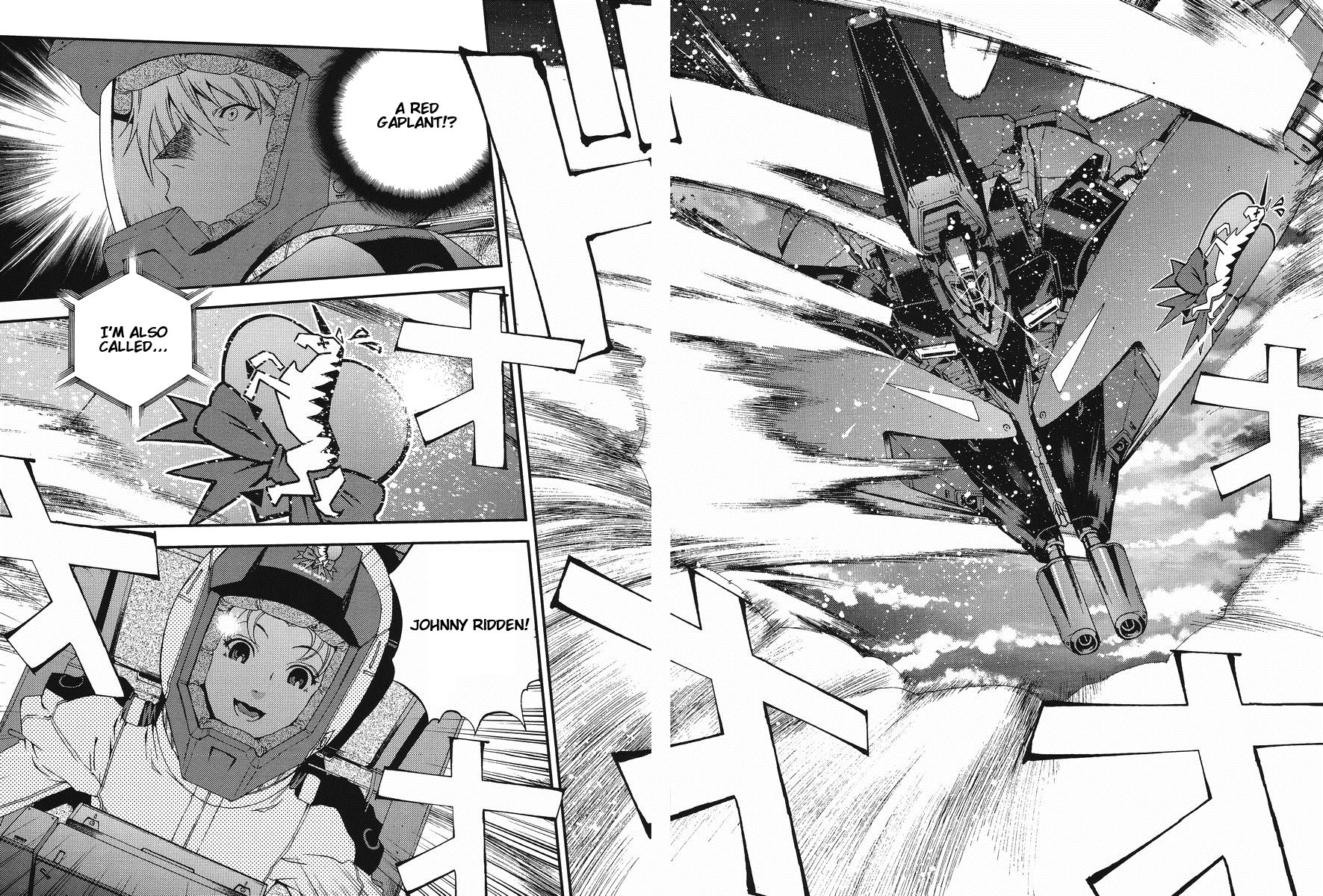 Kidou Senshi Gundam MSV-R: Johnny Ridden no Kikan Chapter 13 page 12 - Chapter 13: FUNNY CONTACT
