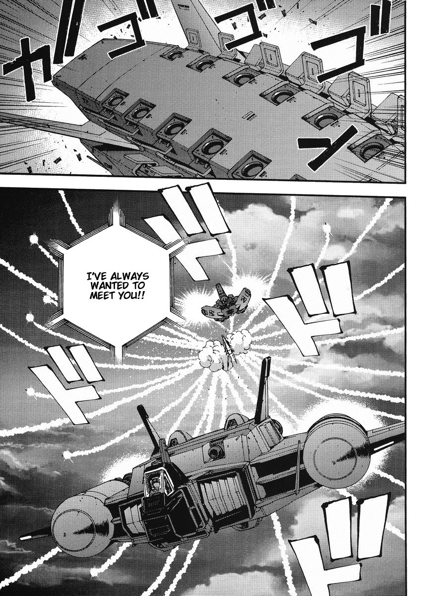 Kidou Senshi Gundam MSV-R: Johnny Ridden no Kikan Chapter 13 page 14 - Chapter 13: FUNNY CONTACT