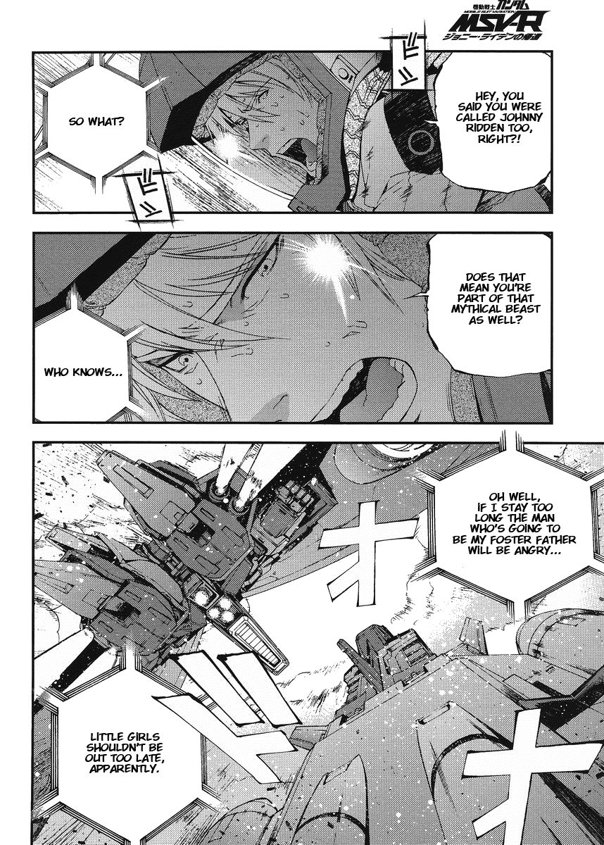 Kidou Senshi Gundam MSV-R: Johnny Ridden no Kikan Chapter 14 page 10 - Chapter 14: FUNNY TALK