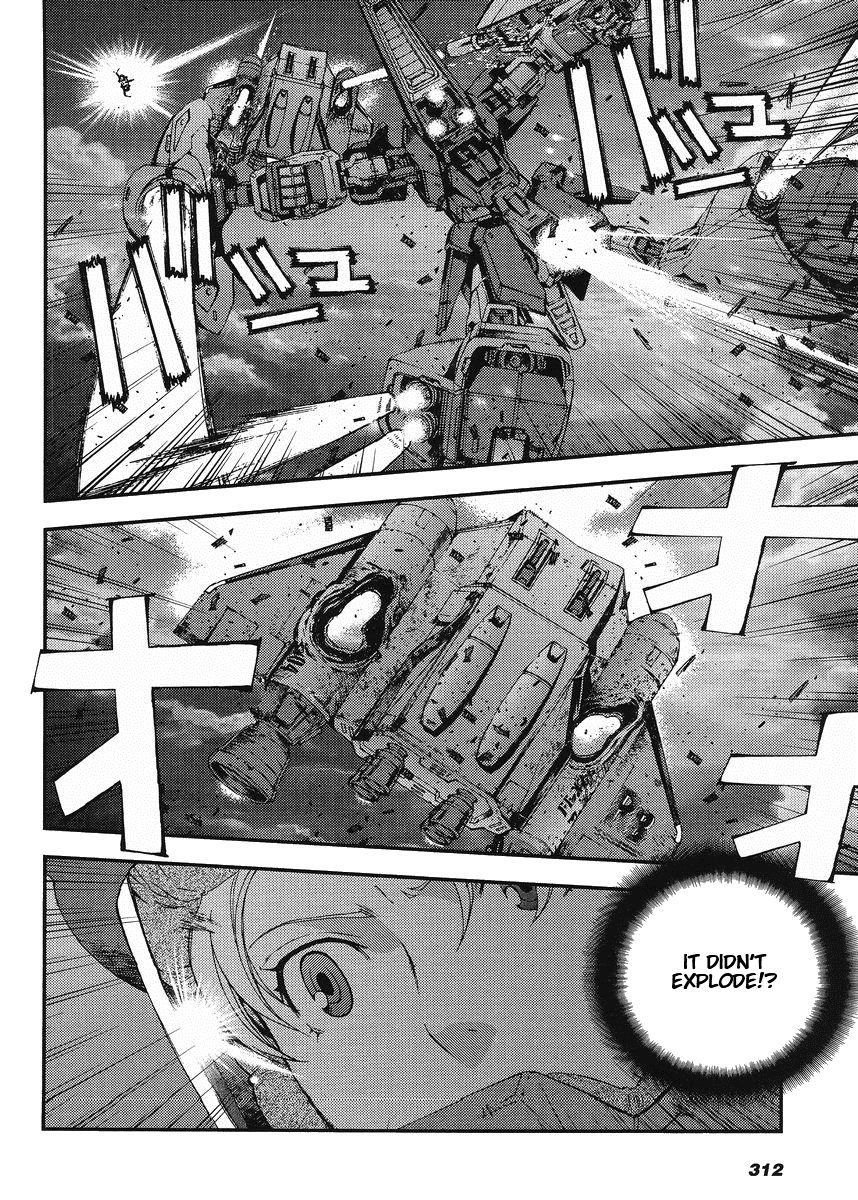 Kidou Senshi Gundam MSV-R: Johnny Ridden no Kikan Chapter 14 page 15 - Chapter 14: FUNNY TALK