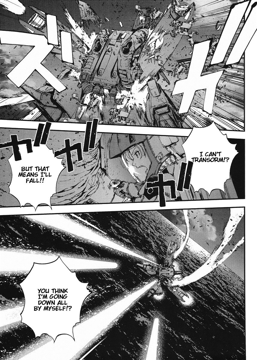 Kidou Senshi Gundam MSV-R: Johnny Ridden no Kikan Chapter 14 page 16 - Chapter 14: FUNNY TALK