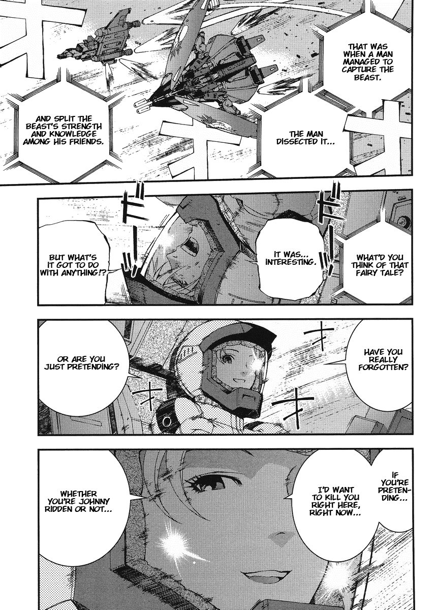 Kidou Senshi Gundam MSV-R: Johnny Ridden no Kikan Chapter 14 page 9 - Chapter 14: FUNNY TALK