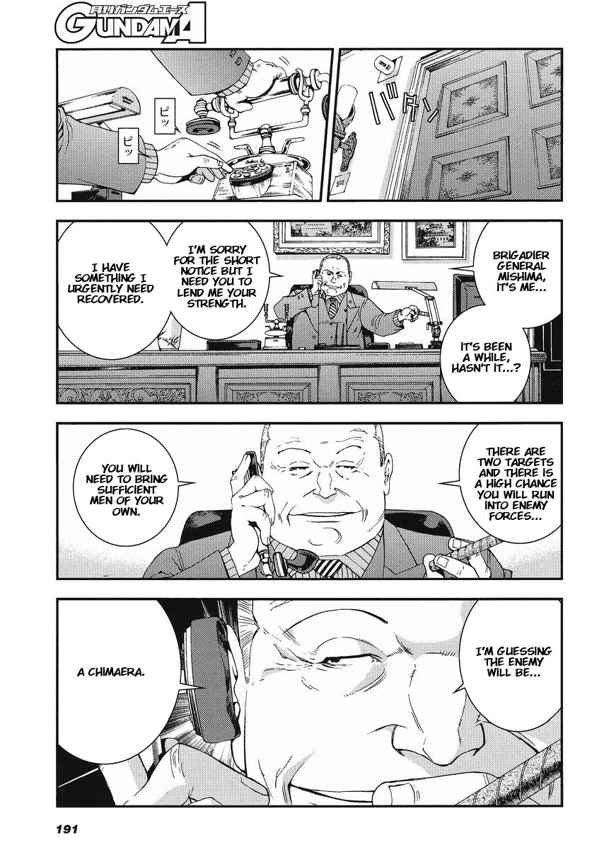 Kidou Senshi Gundam MSV-R: Johnny Ridden no Kikan Chapter 15 page 11 - Chapter 15: THREE SIDED CREST +1