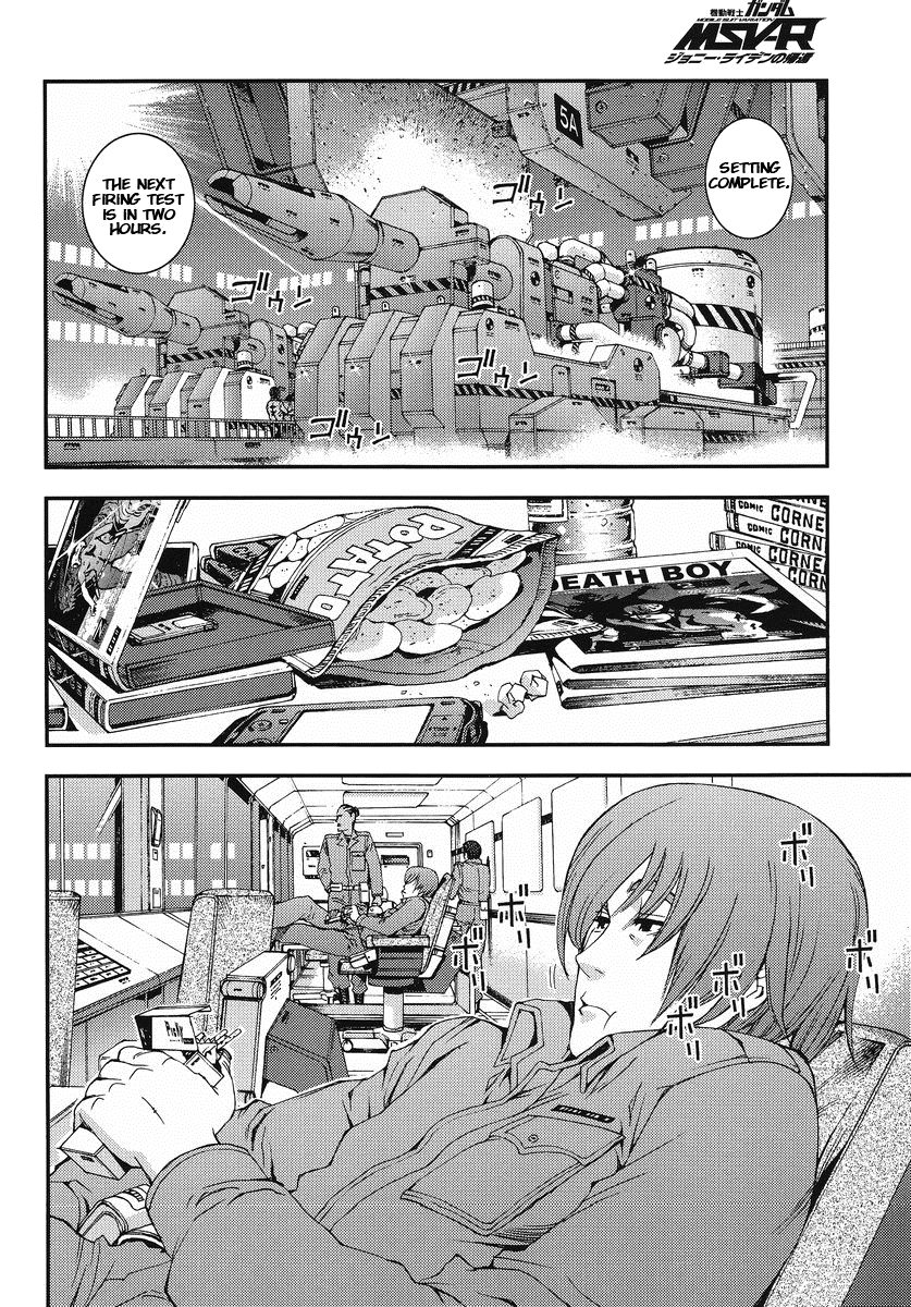 Kidou Senshi Gundam MSV-R: Johnny Ridden no Kikan Chapter 15 page 12 - Chapter 15: THREE SIDED CREST +1