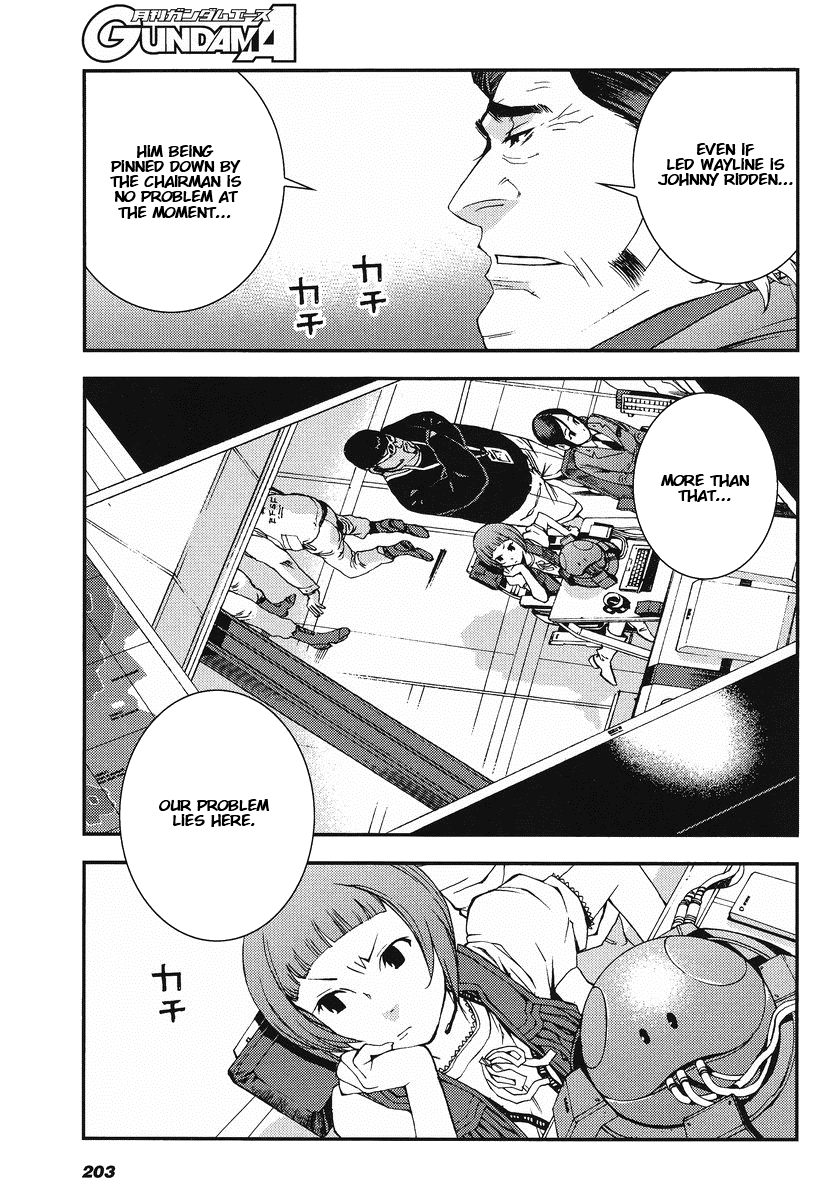 Kidou Senshi Gundam MSV-R: Johnny Ridden no Kikan Chapter 15 page 23 - Chapter 15: THREE SIDED CREST +1