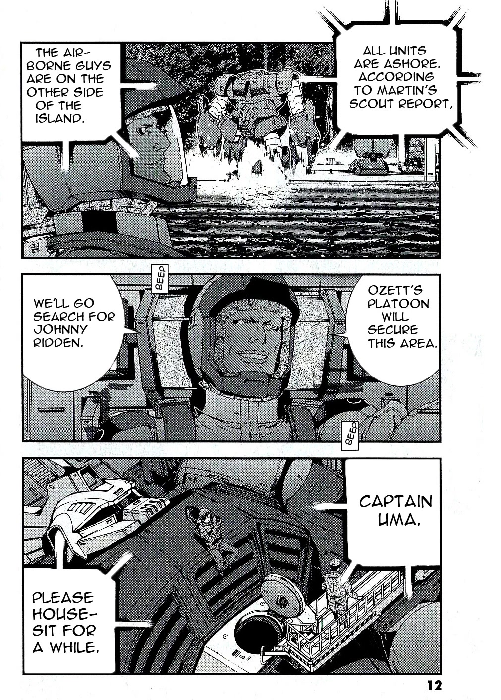 Kidou Senshi Gundam MSV-R: Johnny Ridden no Kikan Chapter 17 page 10 - Chapter 17: EXMAN
