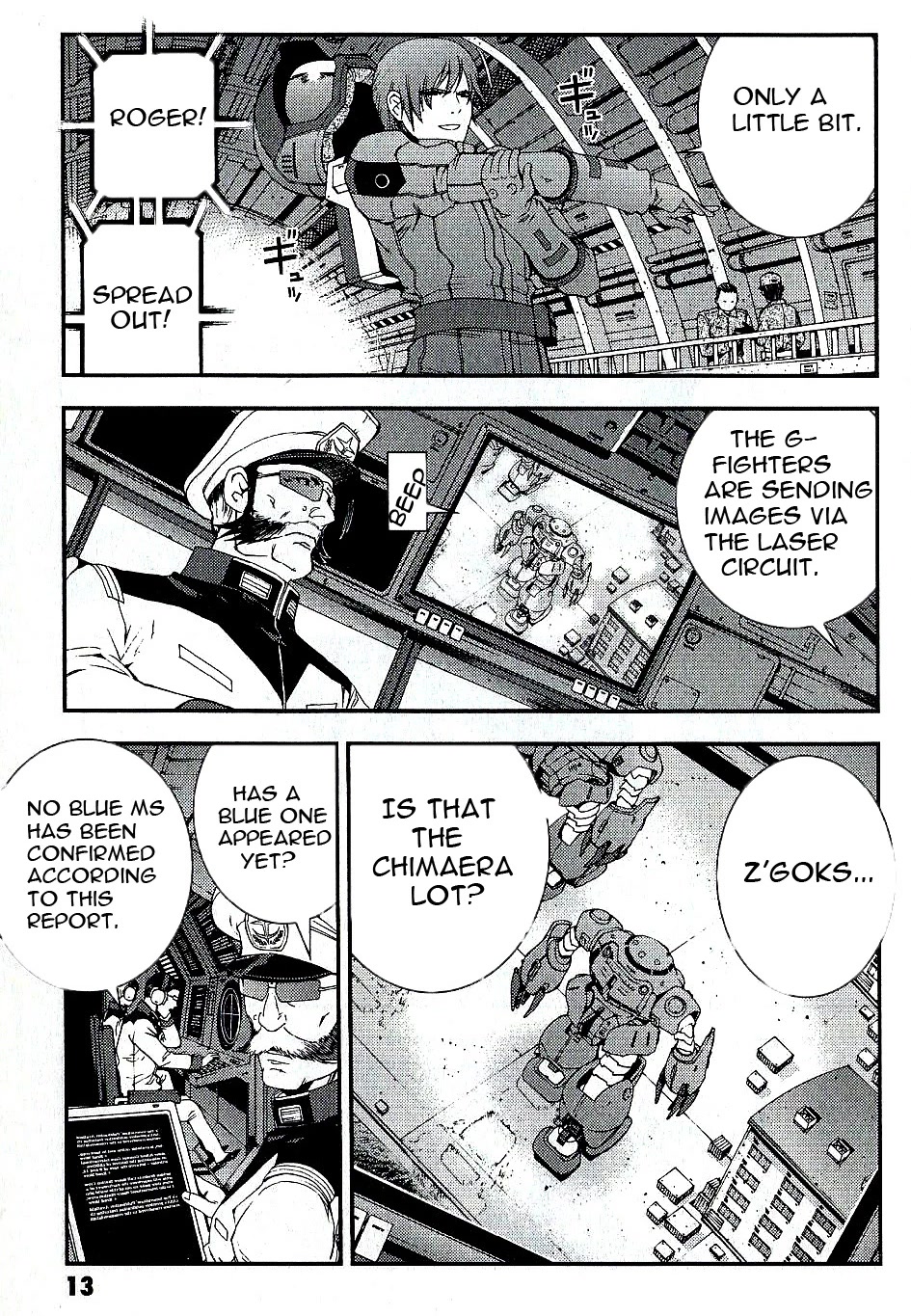 Kidou Senshi Gundam MSV-R: Johnny Ridden no Kikan Chapter 17 page 11 - Chapter 17: EXMAN