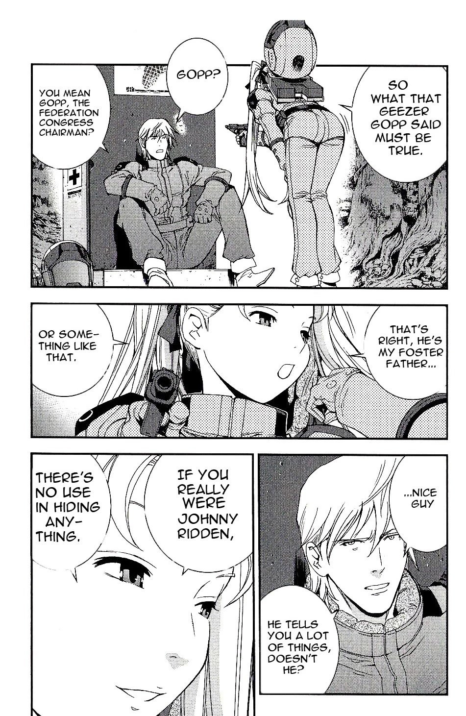Kidou Senshi Gundam MSV-R: Johnny Ridden no Kikan Chapter 17 page 19 - Chapter 17: EXMAN