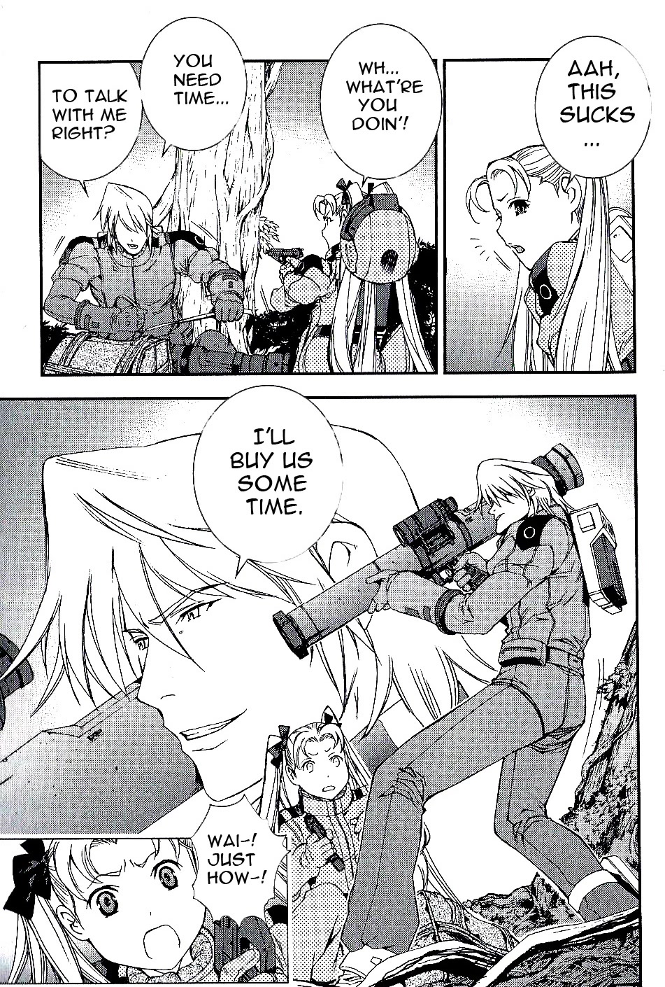 Kidou Senshi Gundam MSV-R: Johnny Ridden no Kikan Chapter 17 page 27 - Chapter 17: EXMAN
