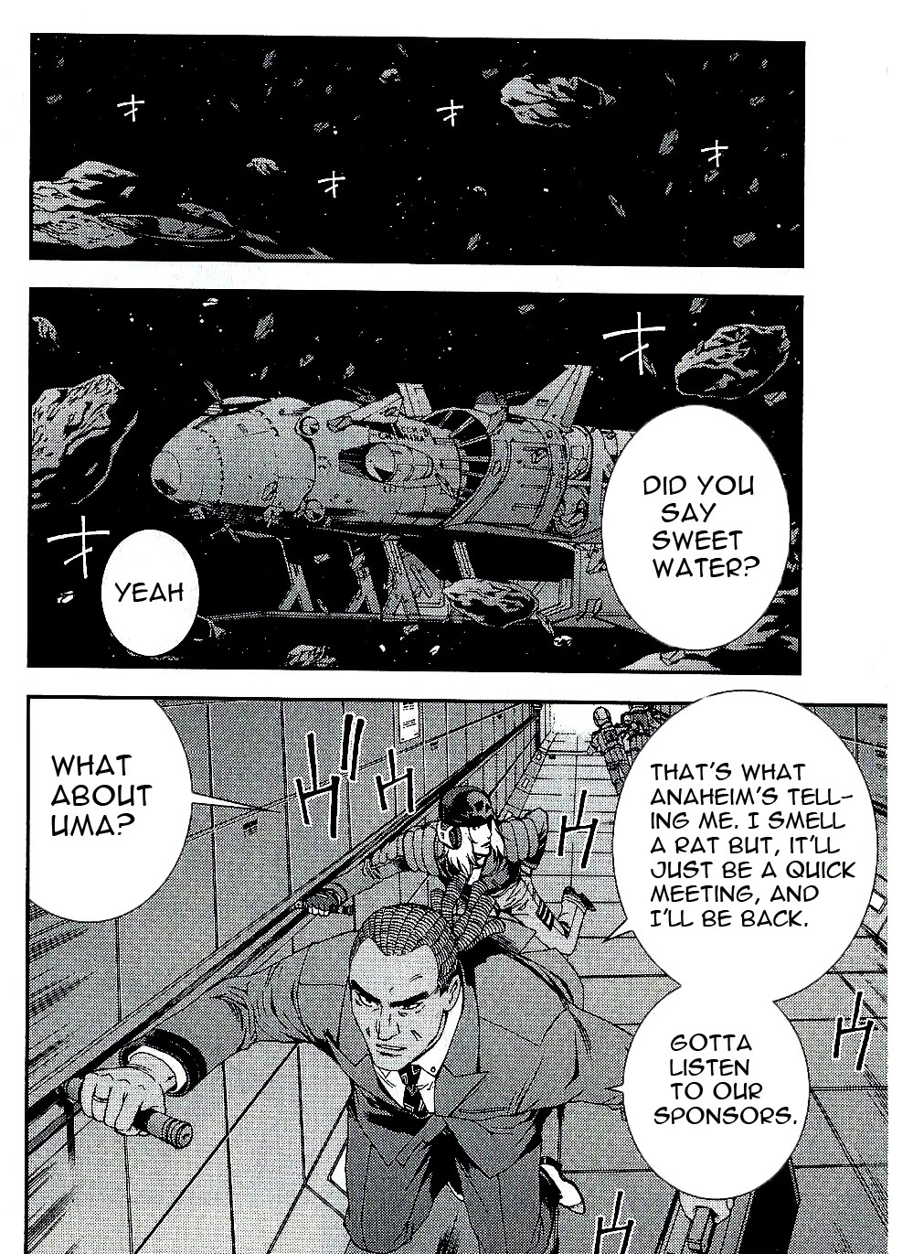 Kidou Senshi Gundam MSV-R: Johnny Ridden no Kikan Chapter 18 page 12 - Chapter 18: ARTIFICIAL NEWTYPE