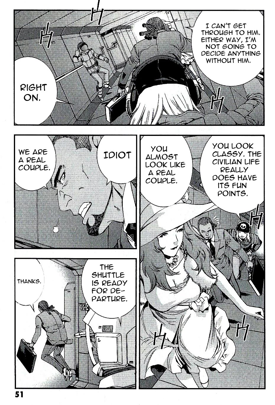 Kidou Senshi Gundam MSV-R: Johnny Ridden no Kikan Chapter 18 page 13 - Chapter 18: ARTIFICIAL NEWTYPE