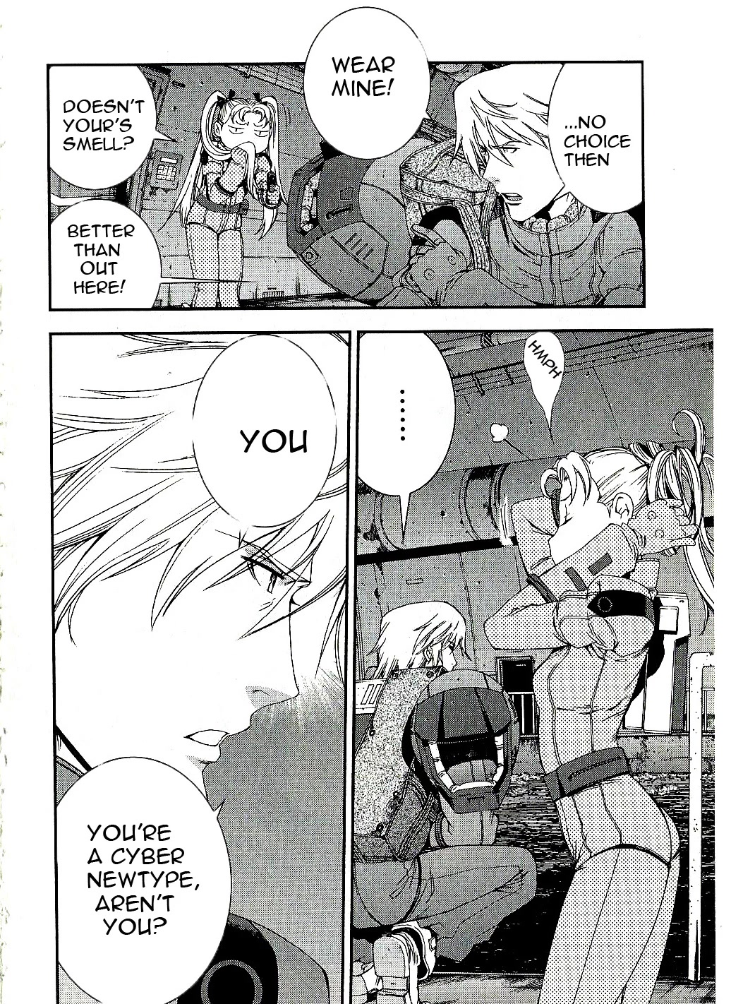 Kidou Senshi Gundam MSV-R: Johnny Ridden no Kikan Chapter 18 page 18 - Chapter 18: ARTIFICIAL NEWTYPE
