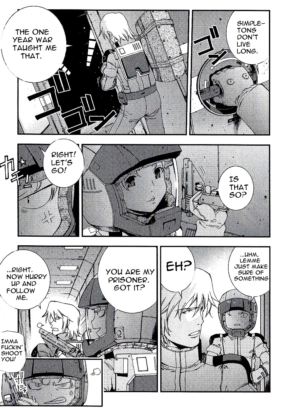 Kidou Senshi Gundam MSV-R: Johnny Ridden no Kikan Chapter 19 page 18 - Chapter 19: TERRIBLE HUNTER