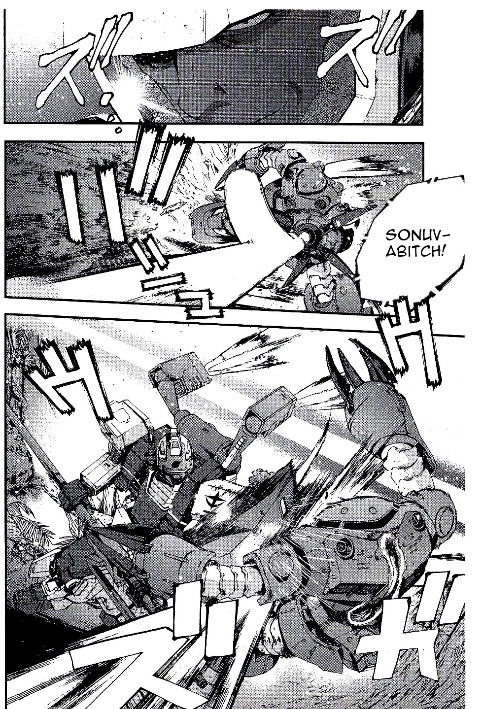 Kidou Senshi Gundam MSV-R: Johnny Ridden no Kikan Chapter 19 page 23 - Chapter 19: TERRIBLE HUNTER